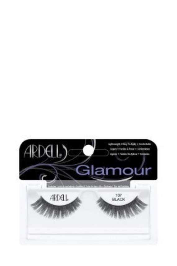 Ardell Glamour Siyah Takma Kirpik No:107 - Ardell 
