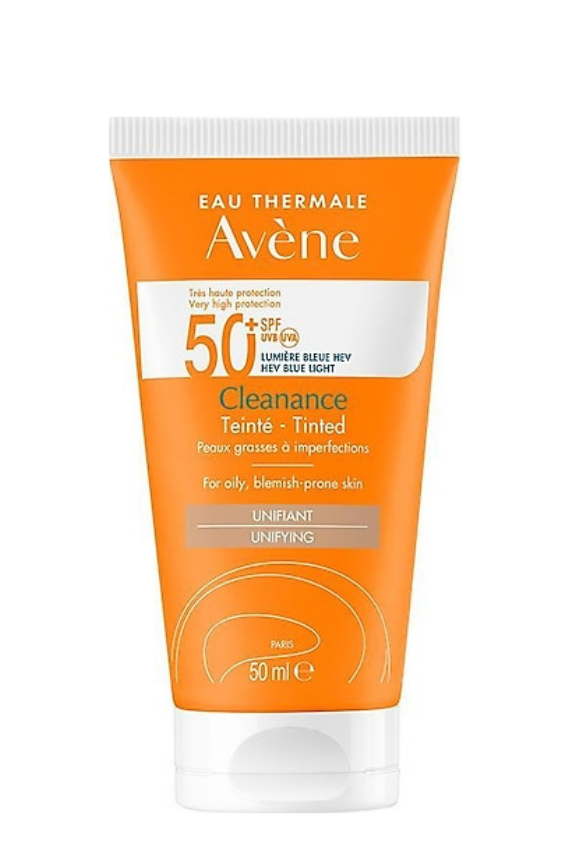 Avene Cleanance Yağlı ve Akneye Eğilimli Ciltler için SPF 50+ Renkli Güneş Koruyucu 50 ml - Avene 