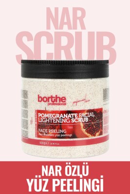 Borthe Professional Nar Özlü El ve Yüz Peelingi Scrub 500 g - Borthe