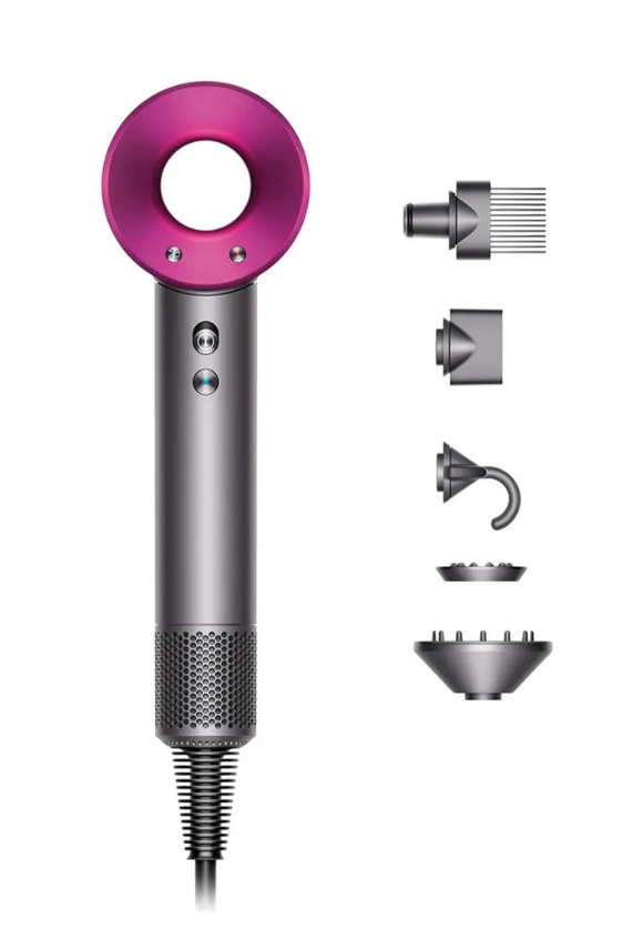 Dyson Supersonic Saç Kurutma Makinesi Fuşya Metalik Gri - 1