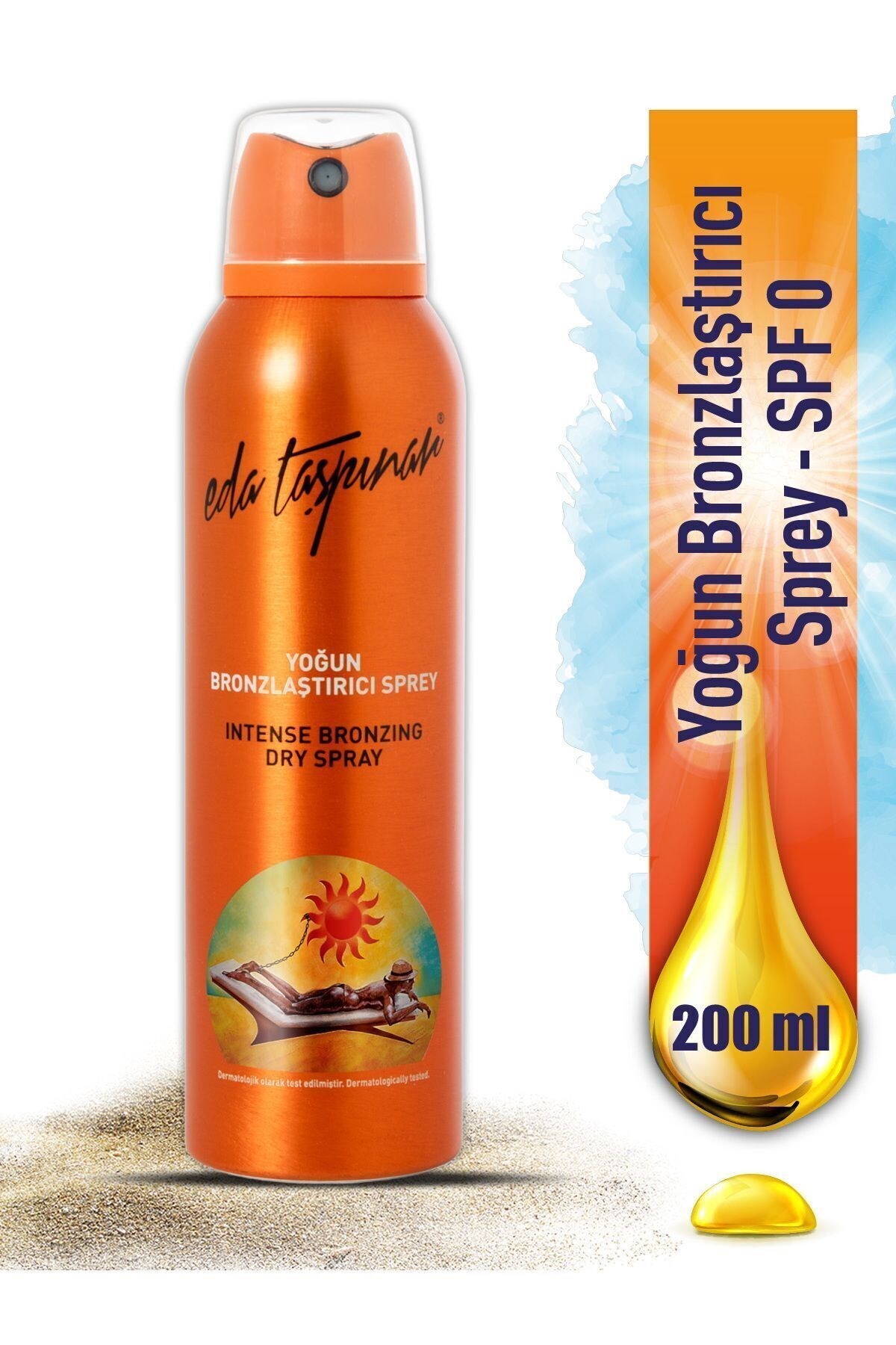 Eda Taşpınar Yoğun Bronzlaştırıcı Sprey 200 ml - Eda Taşpınar