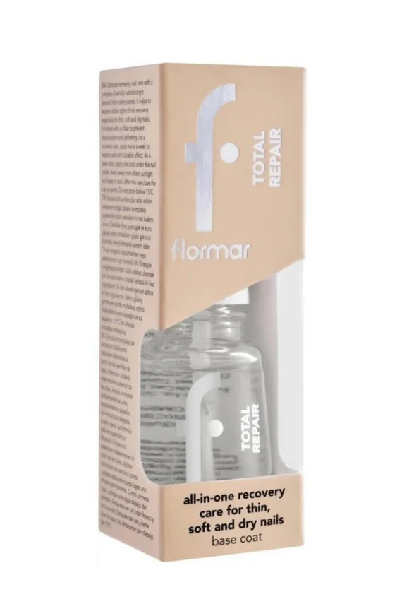 Flormar Total Repair Çok Yönlü Bakım Yapan Onarıcı Oje Bazı Tırnak Cilası 11 ml - Flormar