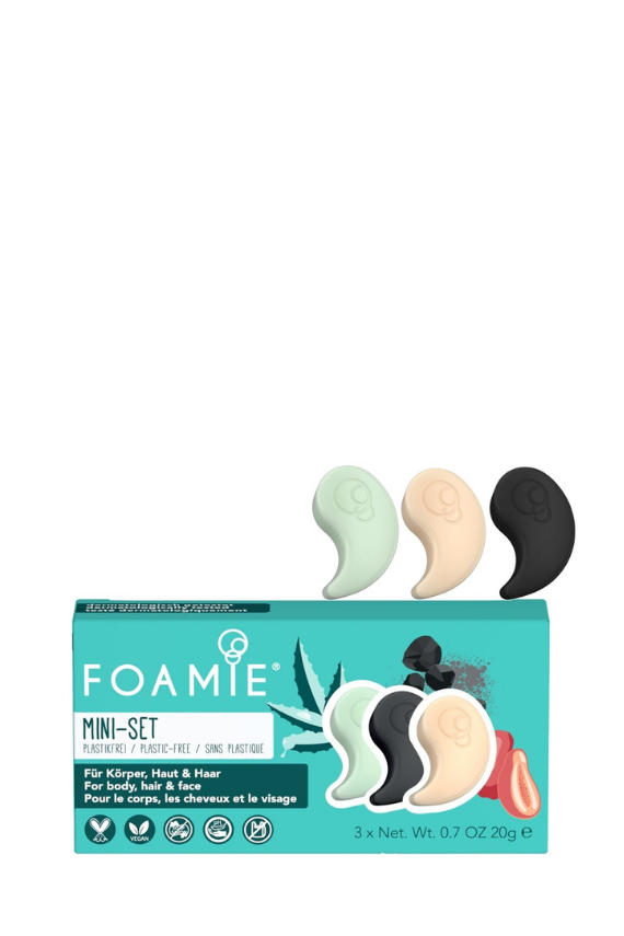 Foamie Cilt ve Vücut Bakım Katı Sabun Seyahat Boyu Set 3x20 g - 1