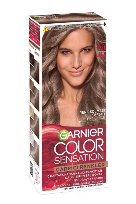Garnier Çarpıcı Renkler 7.11 Küllü Kumral - Garnier 