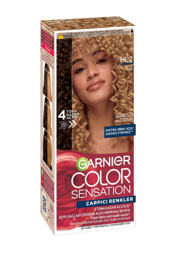 Garnier Çarpıcı Renkler HL2 7.31 Kumral Saç Boyası - 1