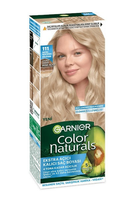 Garnier Color Naturals 111 Ekstra Açık Doğal Küllü Sarı - Garnier 
