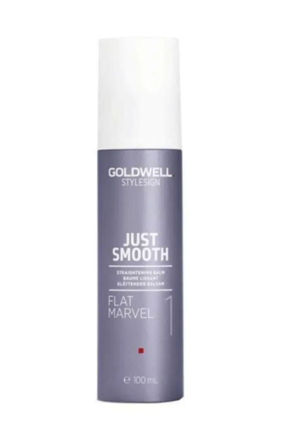 Goldwell Just Smooth Flat Marvel 1 Isı Koruyucu Düzleştirici Balm 100 ml - 1