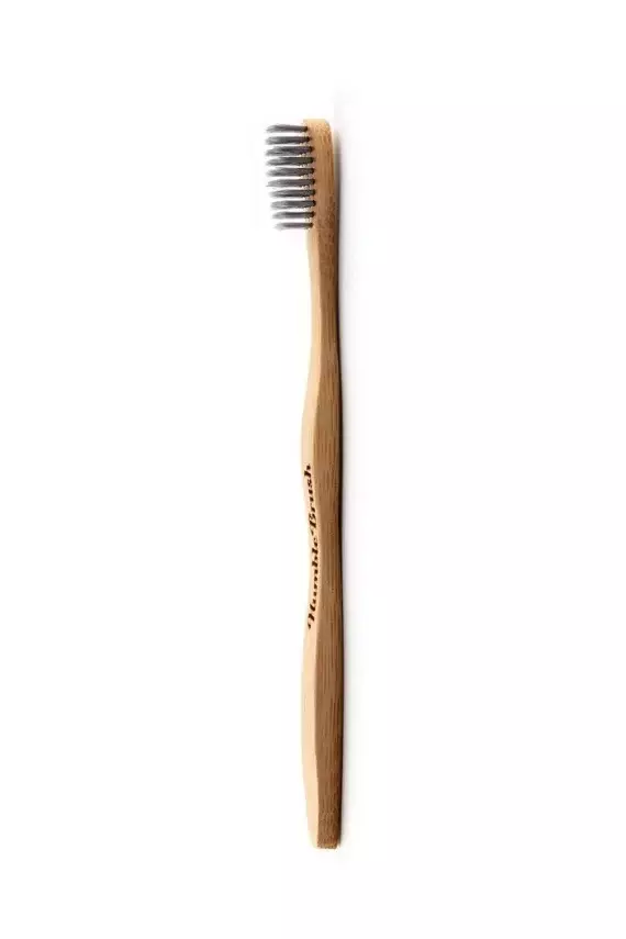 Humble Brush Yetişkinler İçin Bambu Diş Fırçası Kömür Etkili Yumuşak - 1