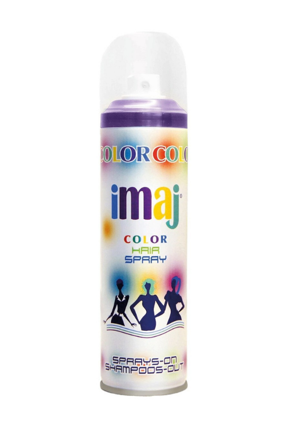 İmaj Color Renkli Saç Spreyi Mor 100 ml - İmaj