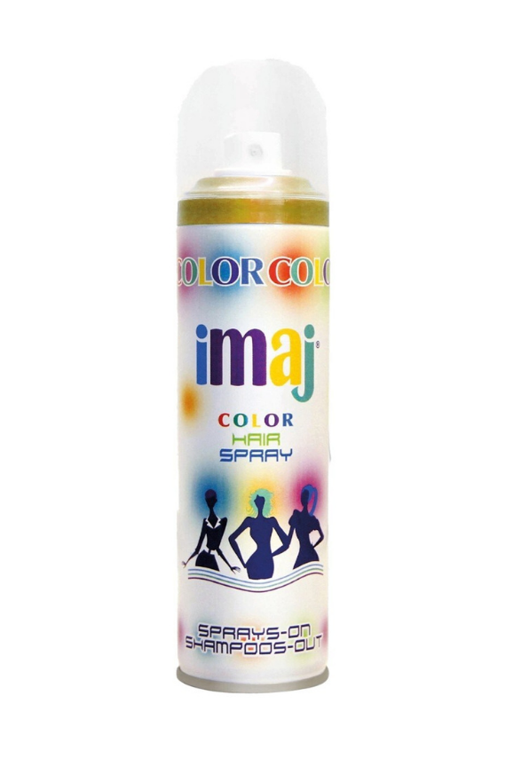 İmaj Color Renkli Saç Spreyi Sarı 100 ml - İmaj