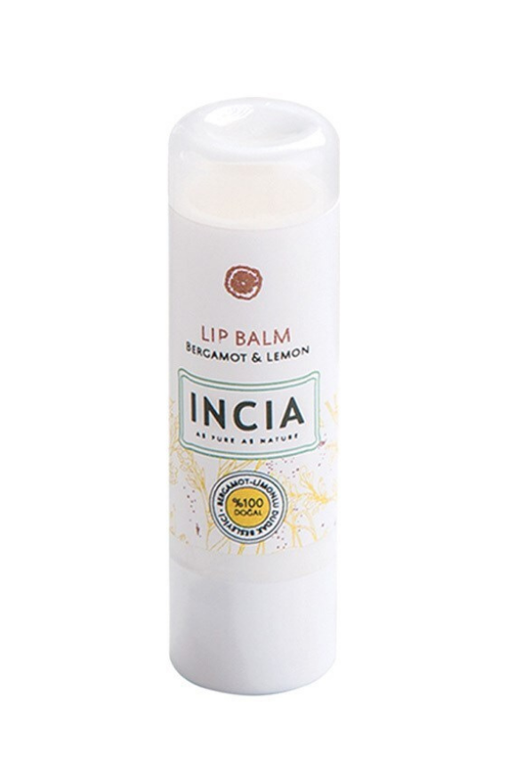 INCIA %100 Doğal Bergamot & Limonlu Dudak Besleyici 6g - INCIA 