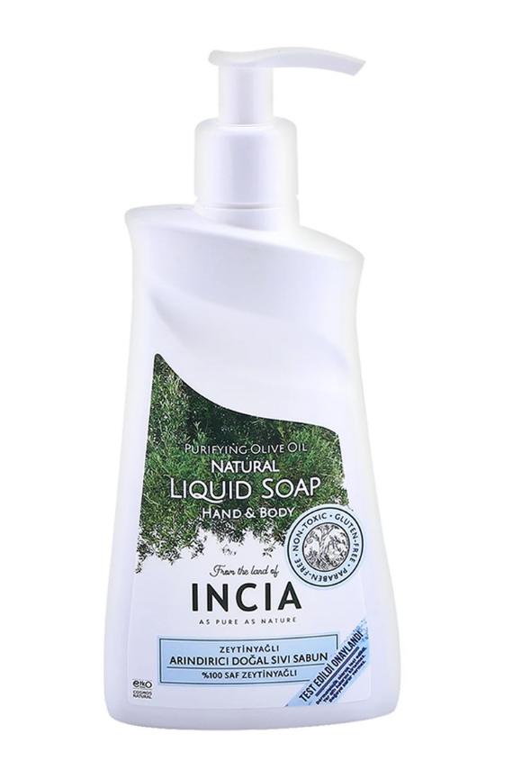 INCIA Doğal Arındırıcı Zeytinyağlı Saf Kastil Sabun 250ml - INCIA 