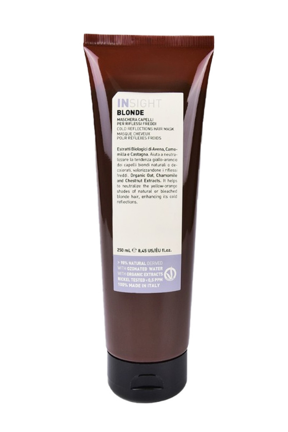 Insight Blonde Cold Reflections Soğuk Yansıma Saç Maskesi 250 ml - 1