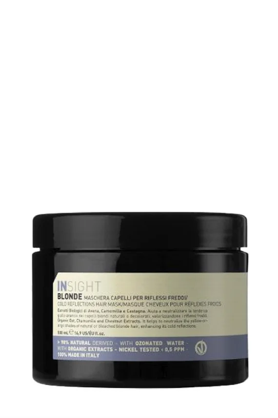Insight Blonde Cold Reflections Soğuk Yansıma Saç Maskesi 500 ml - Insight