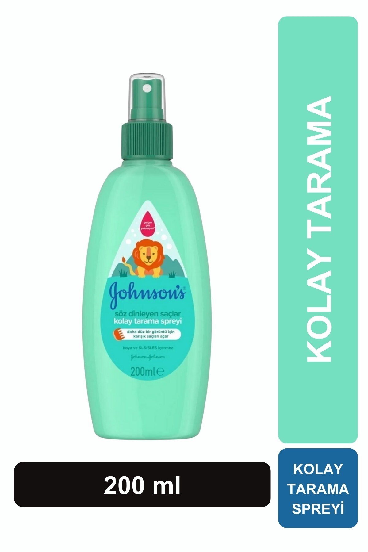 Johnson's Baby Söz Dinleyen Saçlar Kolay Tarama Spreyi 200 ml - 1