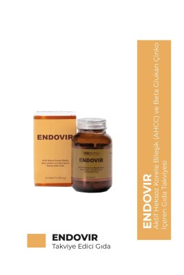 KRCDerma Endovir AHCC Immun Destekleyici Tablet 30 Tablet (1700 mg) - 1