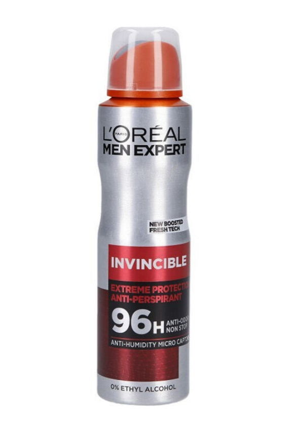 L'Oréal Paris Men Expert Invincible Anti Perspirant Sprey Deodorant 150 ml - L'Oréal Paris