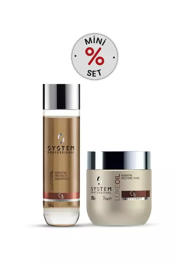 Wella System Professional Luxe Oil Şampuan ve Maske - 1