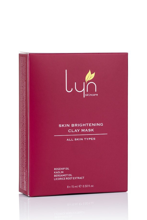 Lyn Cilt Aydınlayıcı Kil Maskesi 8x15 ml - Lyn 