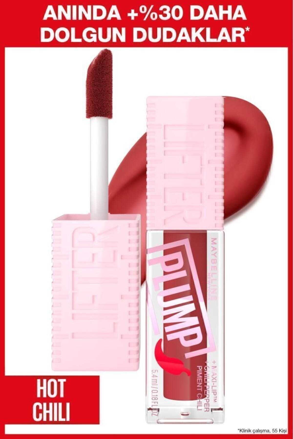 Maybelline New York Lifter Plump Dudak Parlatıcısı 006 Hot Chili - Maybelline