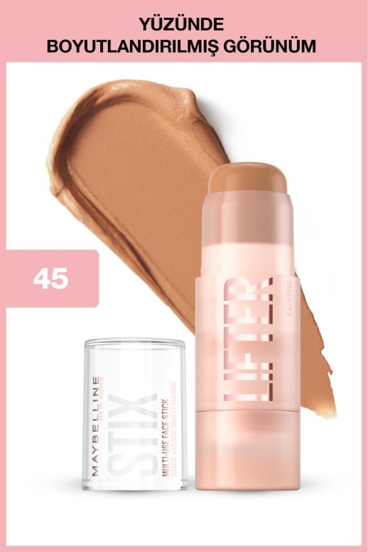Maybelline New York Lifter Stix Yüz Şekillendirici Stick 45 - 1