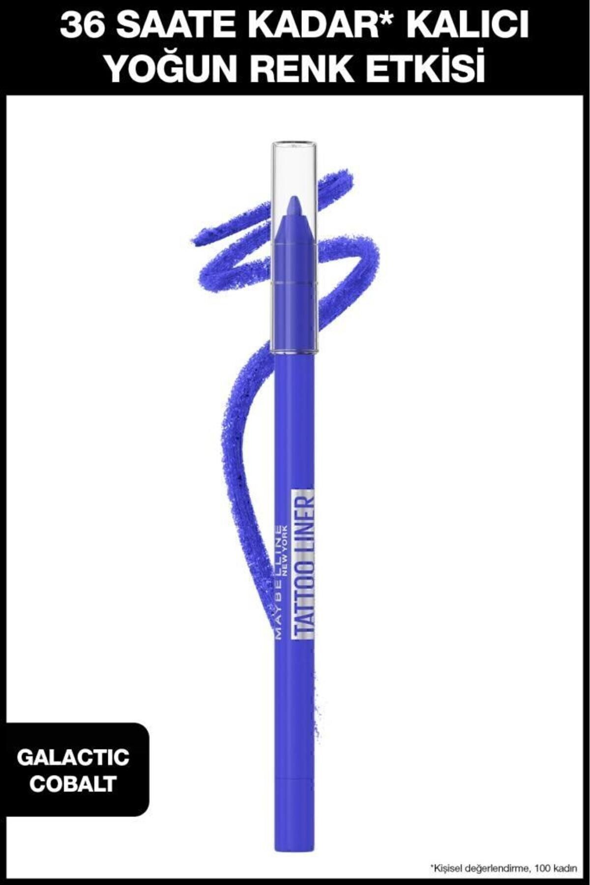 Maybelline New York Tattoo Liner Jel Göz Kalemi Galatic Cobalt - Maybelline