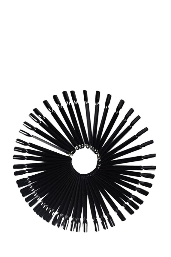 Nano Absolute Kalıcı Oje Renk Kartelası Siyah 50 Adet G-626 - 1