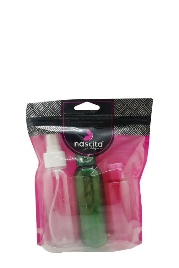Nascita 3'lü Karışık Renkli Şişe Seti NASSISESET0009 - 1