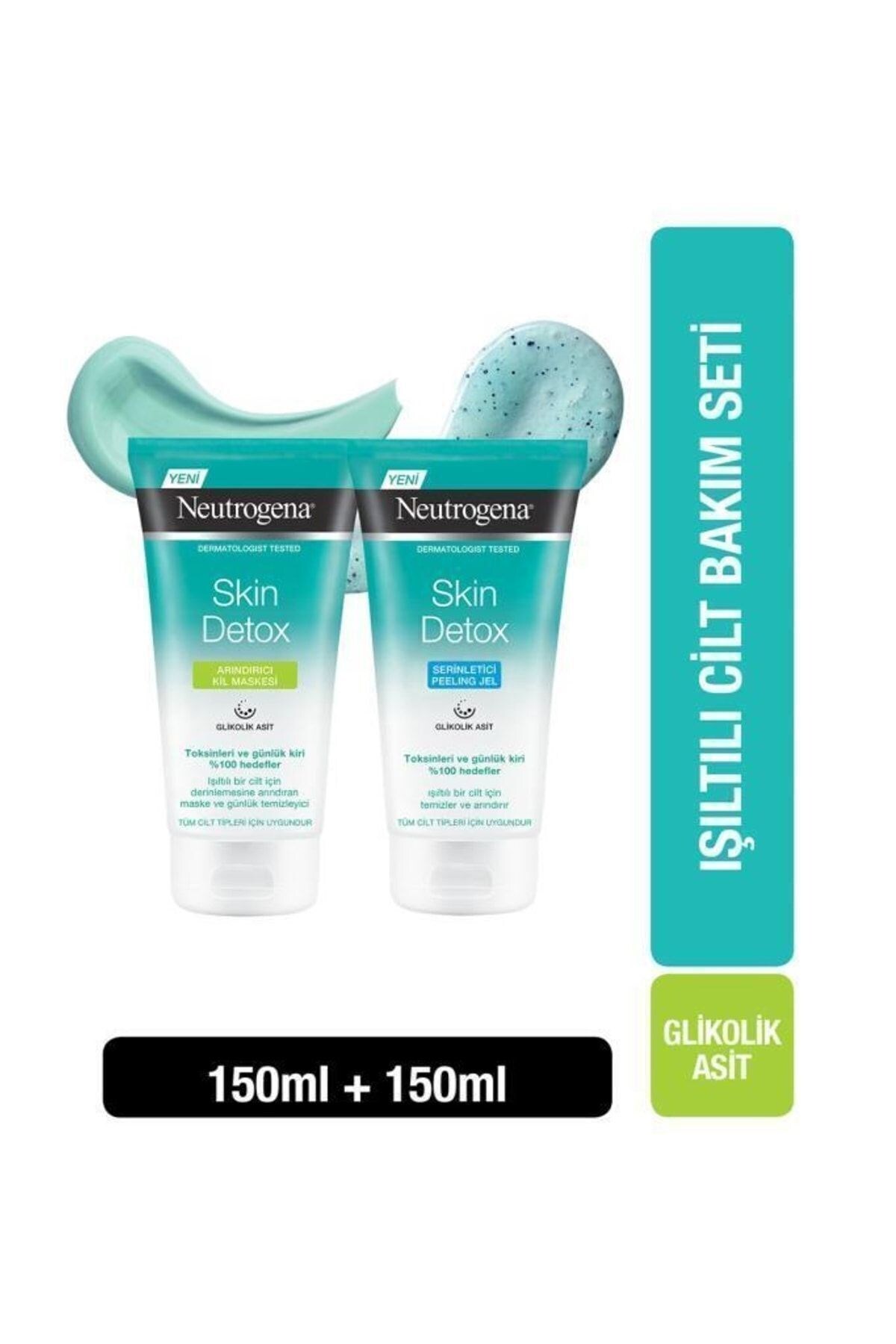 Neutrogena Skin Detox Arındırıcı Kil Maskesi 150 ml - 1