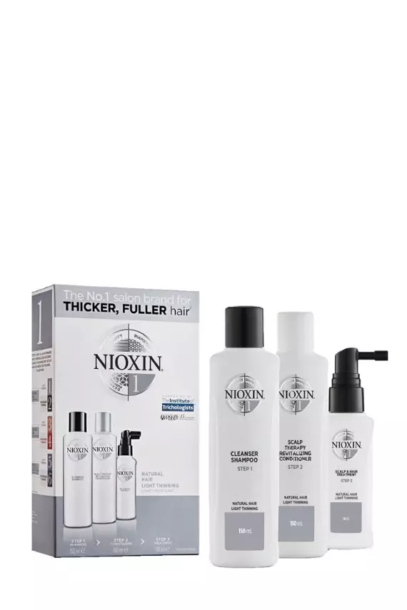 Nioxin 1 Dökülme Karşıtı Set Doğal Saçlar Küçük Boy - 1