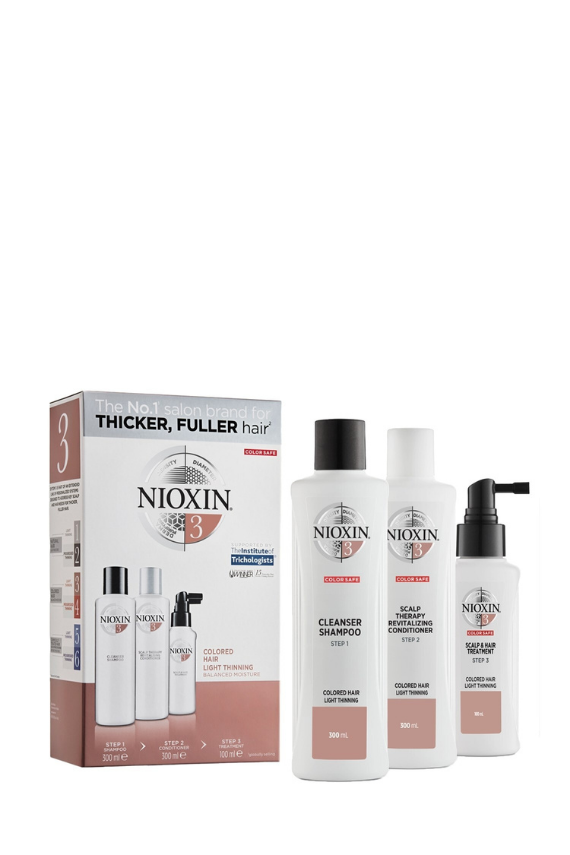 Nioxin 3 Dökülme Karşıtı Set Boyalı Saçlar Büyük Boy - 1