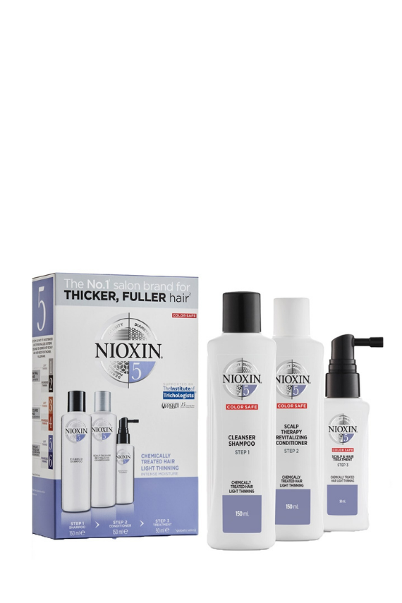 Nioxin 5 Dökülme Karşıtı Set Kimyasal İşlem Görmüş Saç Küçük Boy - 1