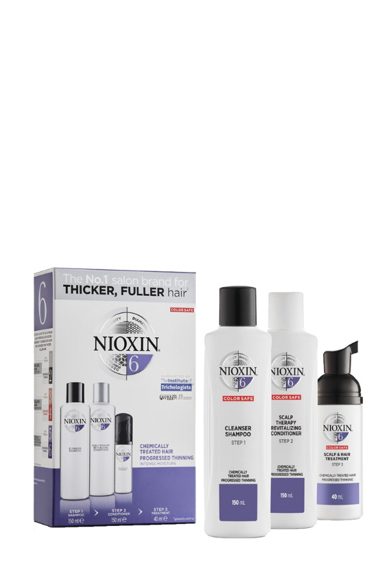 Nioxin 6 Yoğun Dökülme Karşıtı Set Kimyasal İşlem Görmüş Saç Küçük Boy - Nioxin 