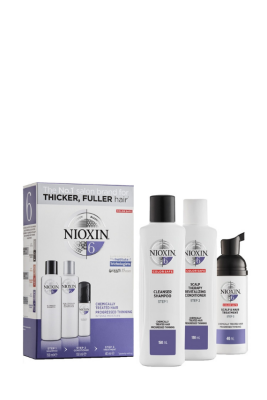 Nioxin 6 Yoğun Dökülme Karşıtı Set Kimyasal İşlem Görmüş Saç Küçük Boy - Nioxin 