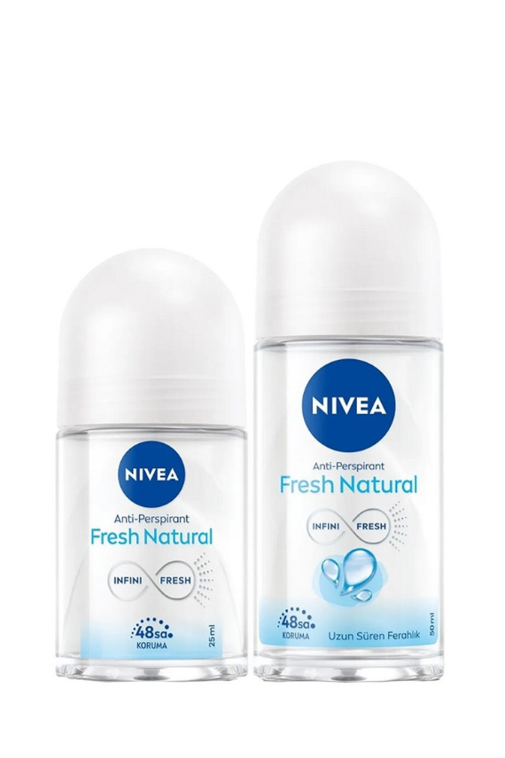 Nivea Fresh Kadın Deodorant Roll-On 50 ml ve 25 ml Set - Nivea 
