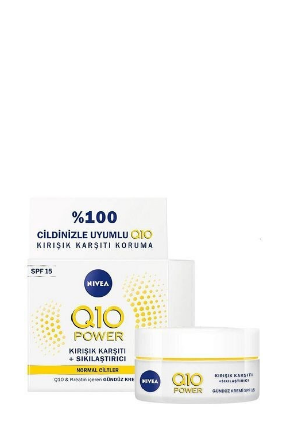 Nivea Q10 Power Kırışıklık Karşıtı Gündüz Kremi SPF15 50 ml - Nivea 