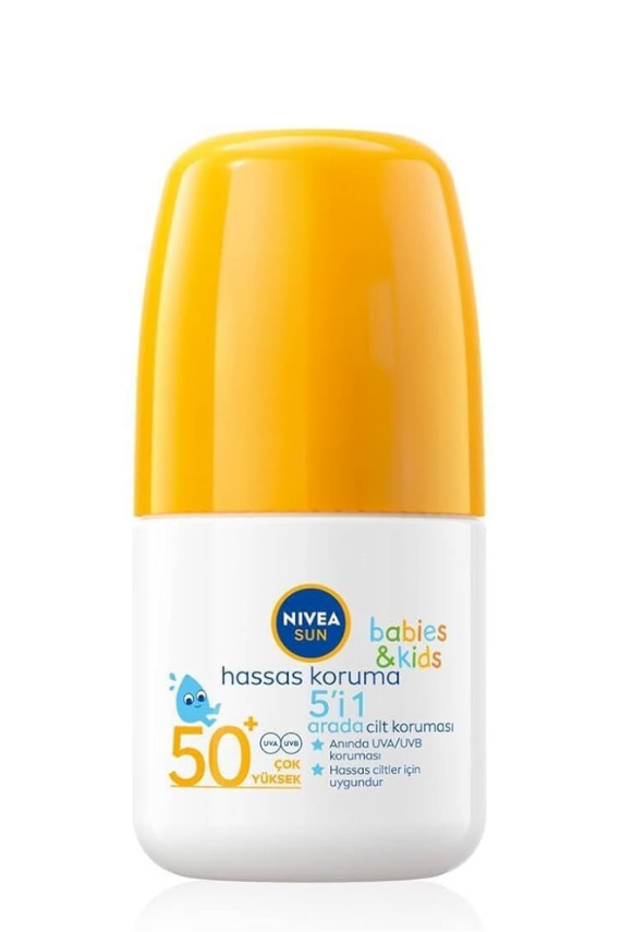 Nivea Sun Babies & Kids Hassas Koruma Spf50+ Güneş Koruyucu Roll-On 50 ml - Nivea 