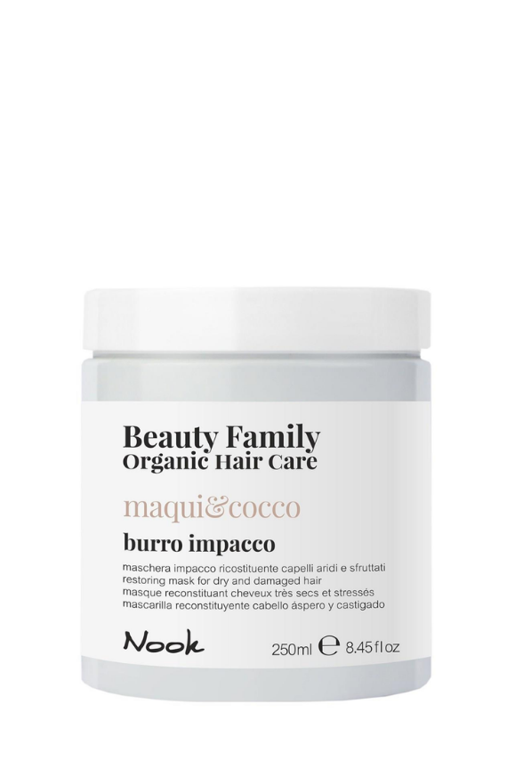 Nook Beauty Family Kuru ve Yıpranmış Saçlar İçin Yenileyici Maske 250 ml - 1
