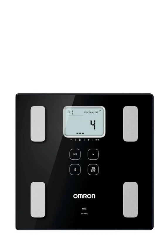 Omron VIVA Akıllı Bluetooth Vücut Analiz Tartısı - HBF-222T-EBK - Omron