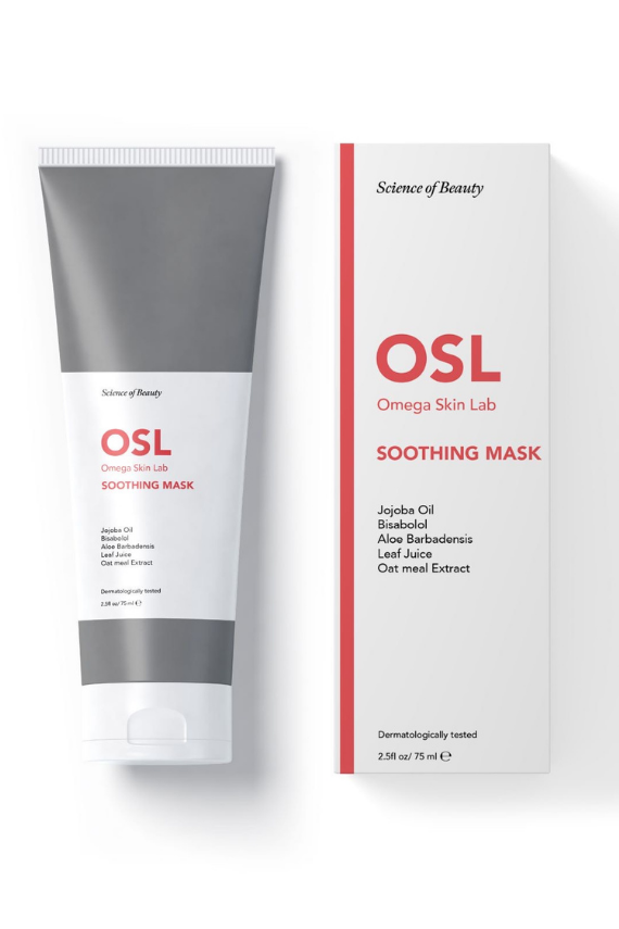 Osl Omega Skin Lab Hassas Ciltleri Rahatlatıcı, Yatıştırıcı, Sakinleştirici Nemlendirici Maske 75 ml - Osl Omega Skin Lab