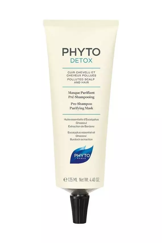PHYTO Phytodetox Detox Etkili Şampuan Öncesi Arındırıcı Maske 125 ml - 1