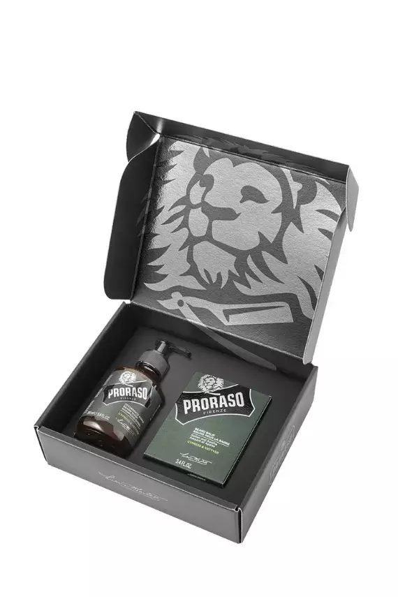 Proraso Duo Sakal Balsamı ve Şampuanı Cypress Vetyver - 1