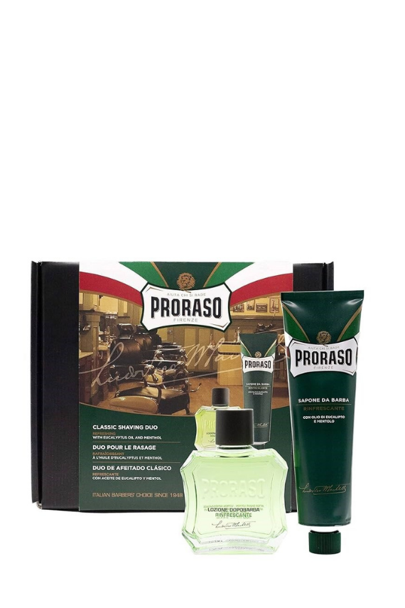 Proraso Duo Tıraş Kremi ve Balsam Tıraş Seti Okaliptüs - Proraso 