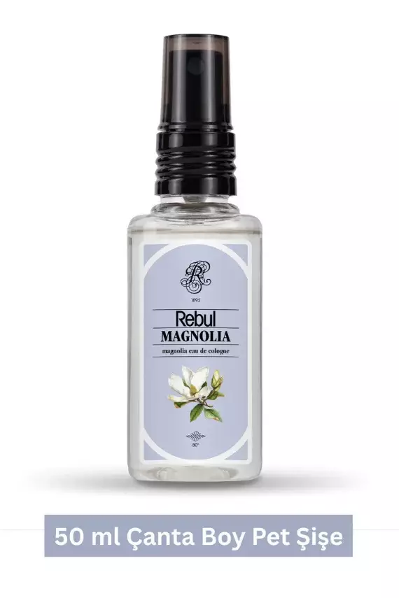 Rebul Magnolia Edc 50 ml Sprey Pet Şişe Kolonya - 1