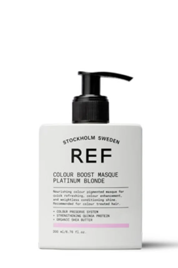 REF Renk Artışı Sağlayan Parlatıcı Maske Platin Sarı Saçlar İçin 200 ml - REF