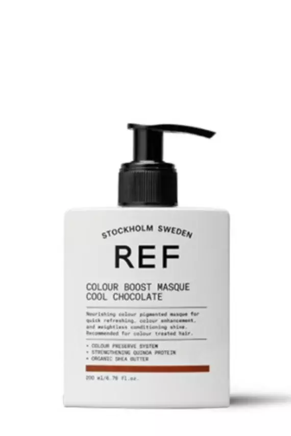 REF Renk Artışı Sağlayan Parlatıcı Maske Soğuk Çikolata Tonlar 200 ml - 1