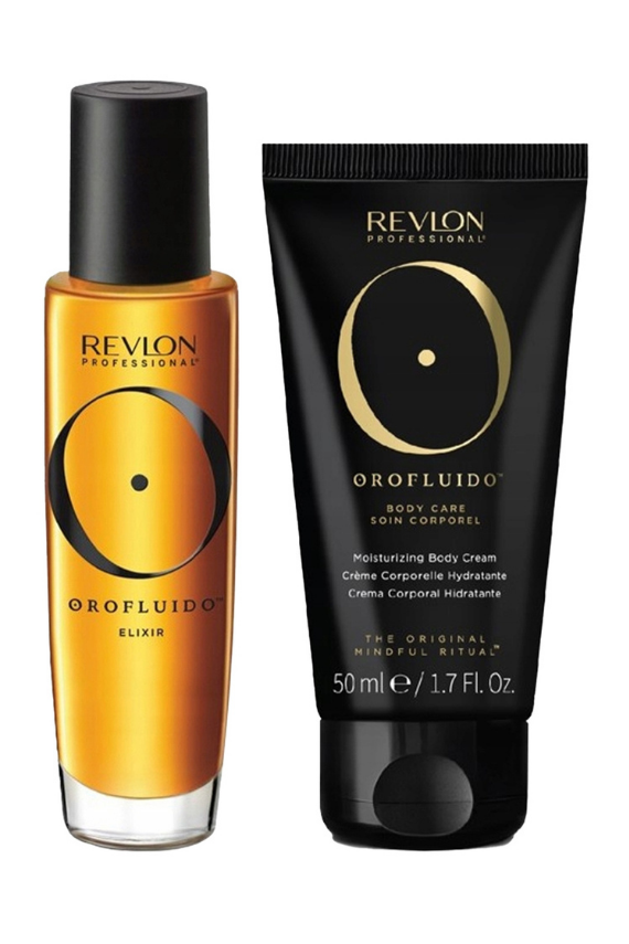 Revlon Orofluido Argan Elixir 50 ml ve Body Cream 50 ml - Revlon