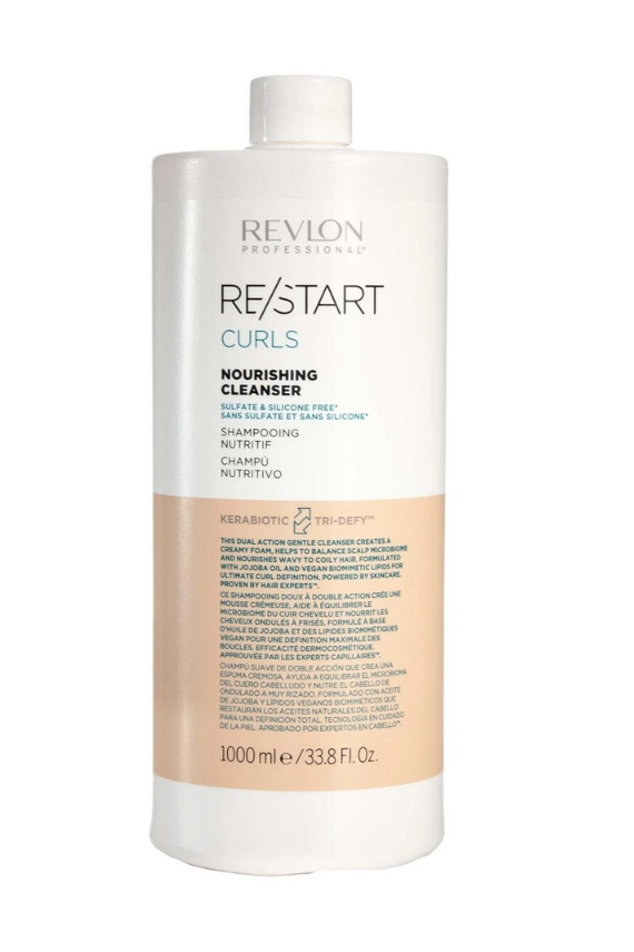 Revlon Restart Curls Dalgalı Kıvrcık Saçlar İçin Besleyici Şampuan 1000 ml - 1
