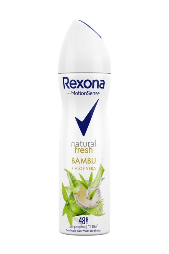 Rexona Natural Fresh Bambu Aloe Vera Antiperspirant Kadın Deodorant 150 ml - Rexona