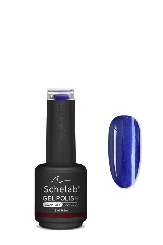 Schelab 3 Adımda Kalıcı Jel Oje 003 Vivid Blue 15 ml - Schelab